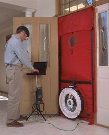 blower door testing